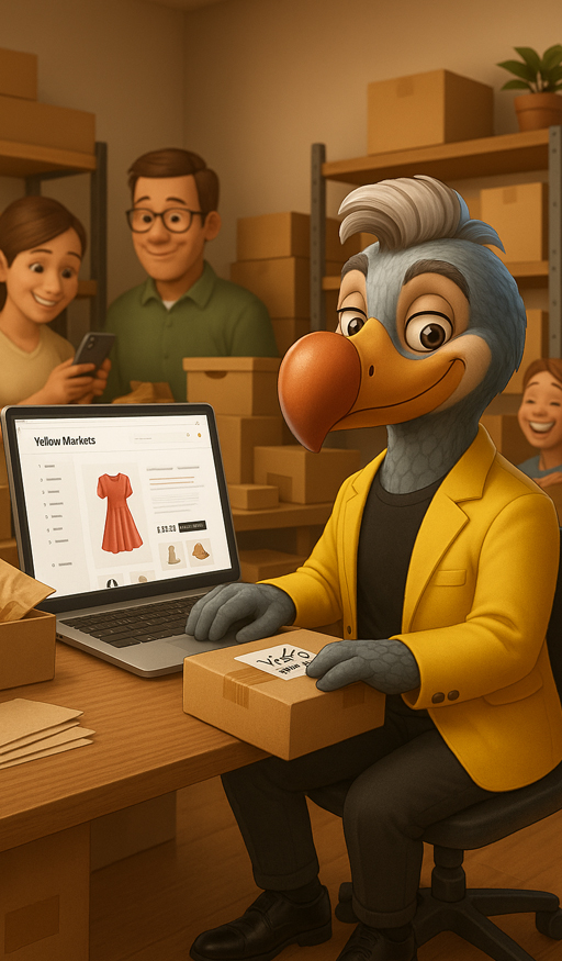 Mr Dodo met a jour son boutique en ligne sur Yellow Markets portrait